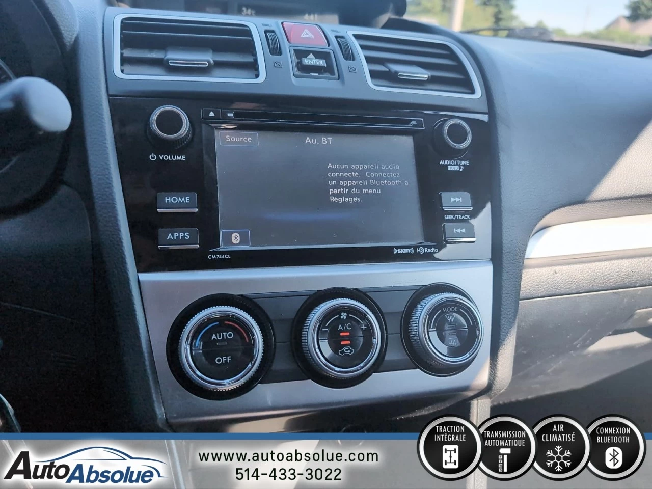 2015 Subaru XV Crosstrek 2.0i Pkg Image principale