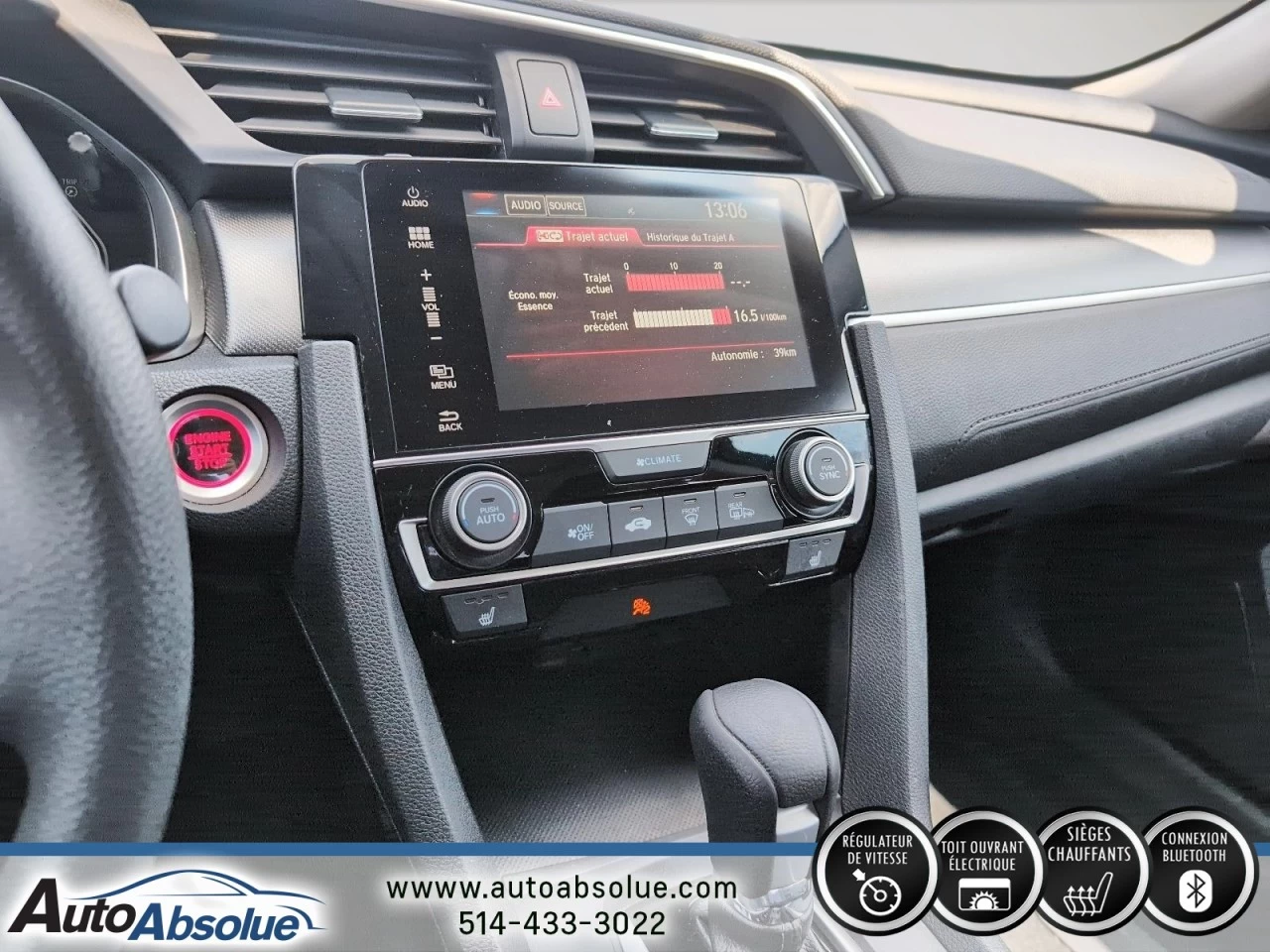 2018 Honda Civic EX Image principale