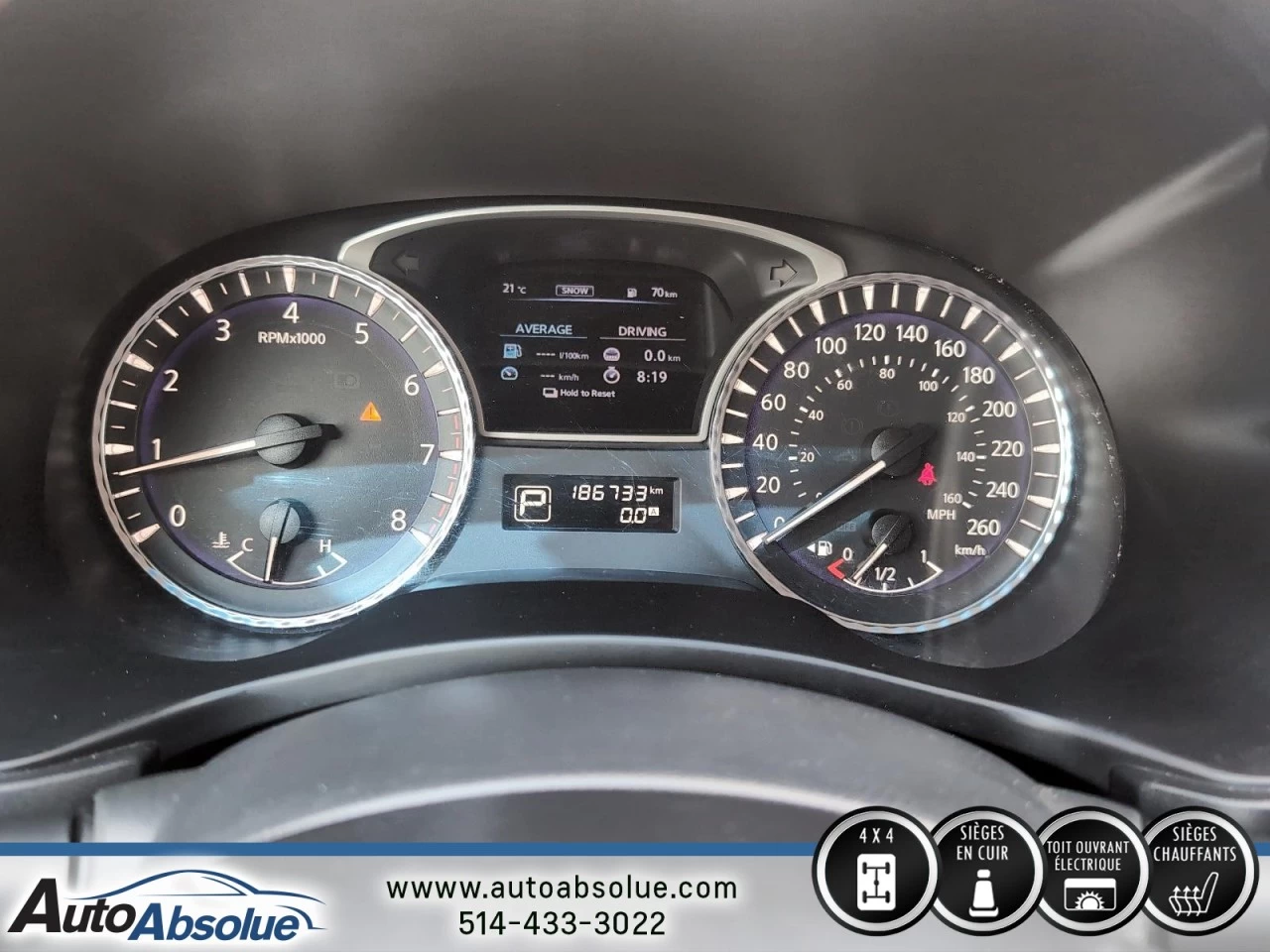 2015 INFINITI QX60 AWD 4dr Image principale