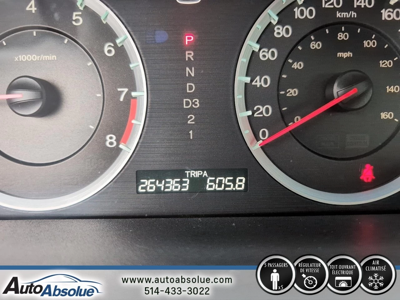 2009 Honda Accord EX Image principale