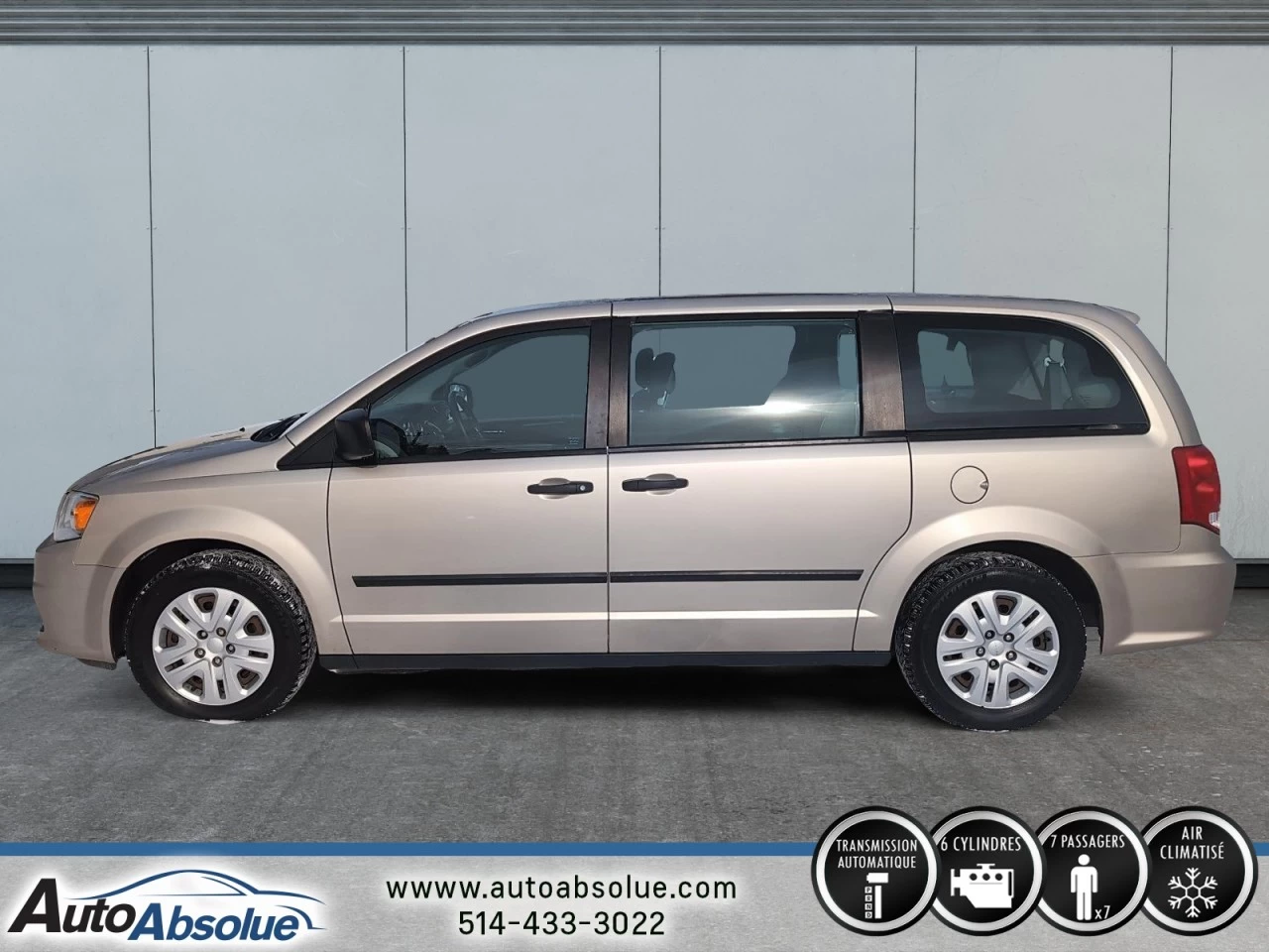 2016 Dodge Grand Caravan Canada Value Package Image principale