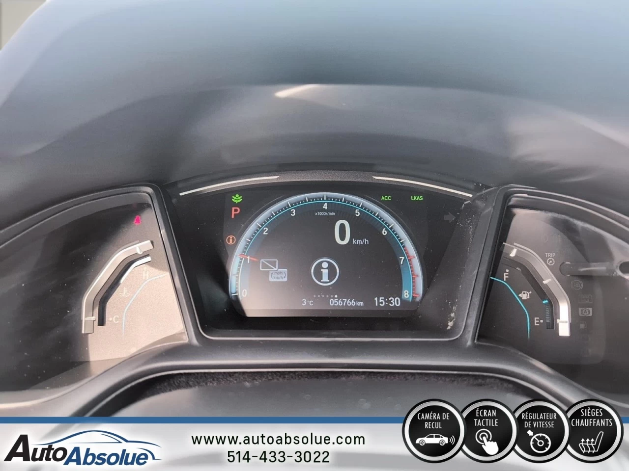 2020 Honda Civic LX Image principale