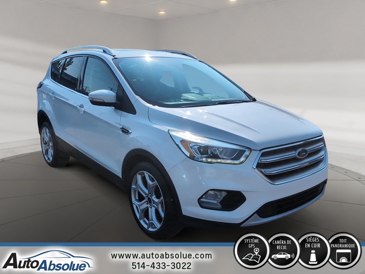 2017 Ford Escape Titanium - Side View